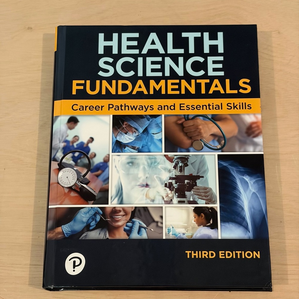 Pearson Health Science Fundamentals Textbook 3rd Edition Black Career Pathways